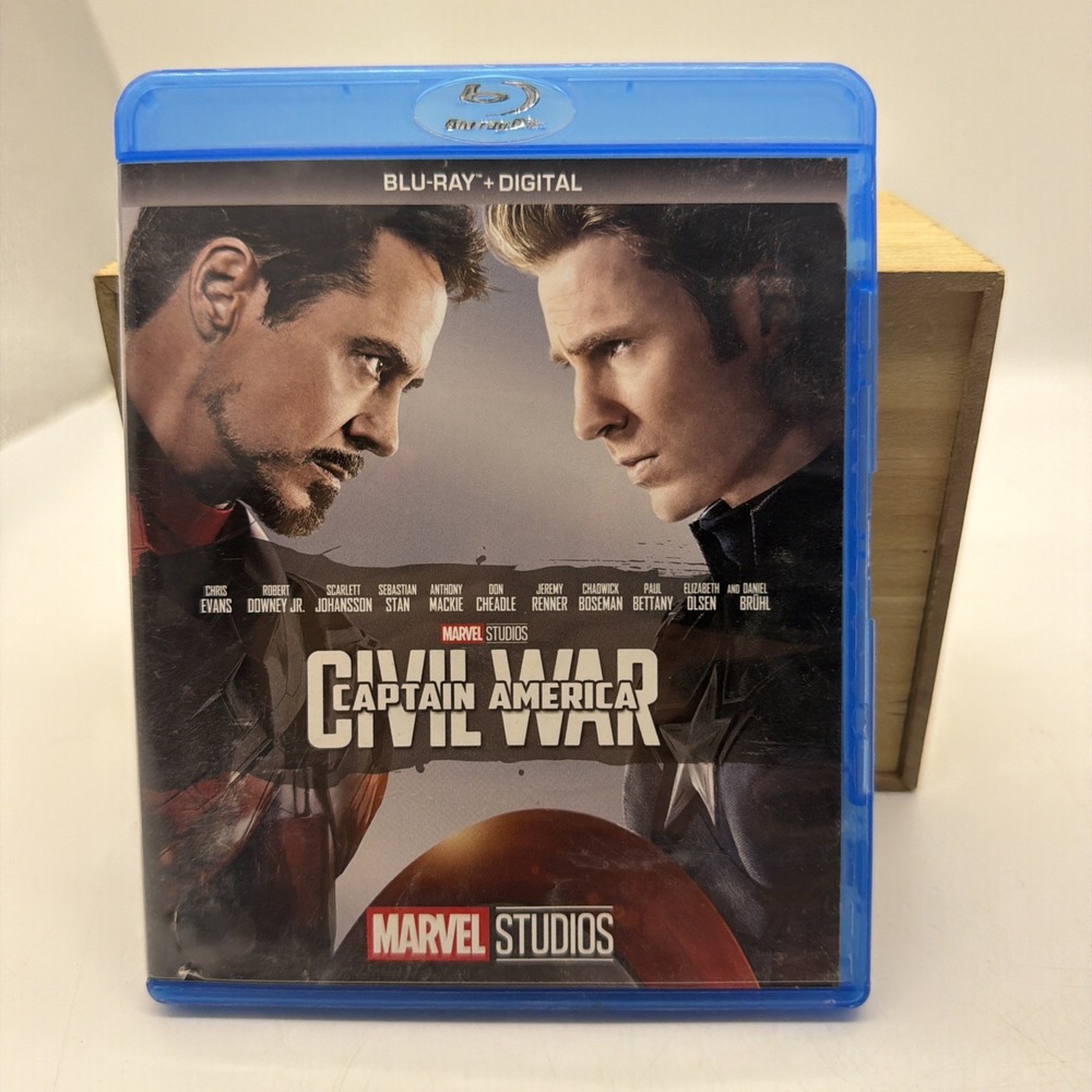 Captain America: Civil War (Blu-ray Disc) Chris Evans, Robert Downey, Jr.